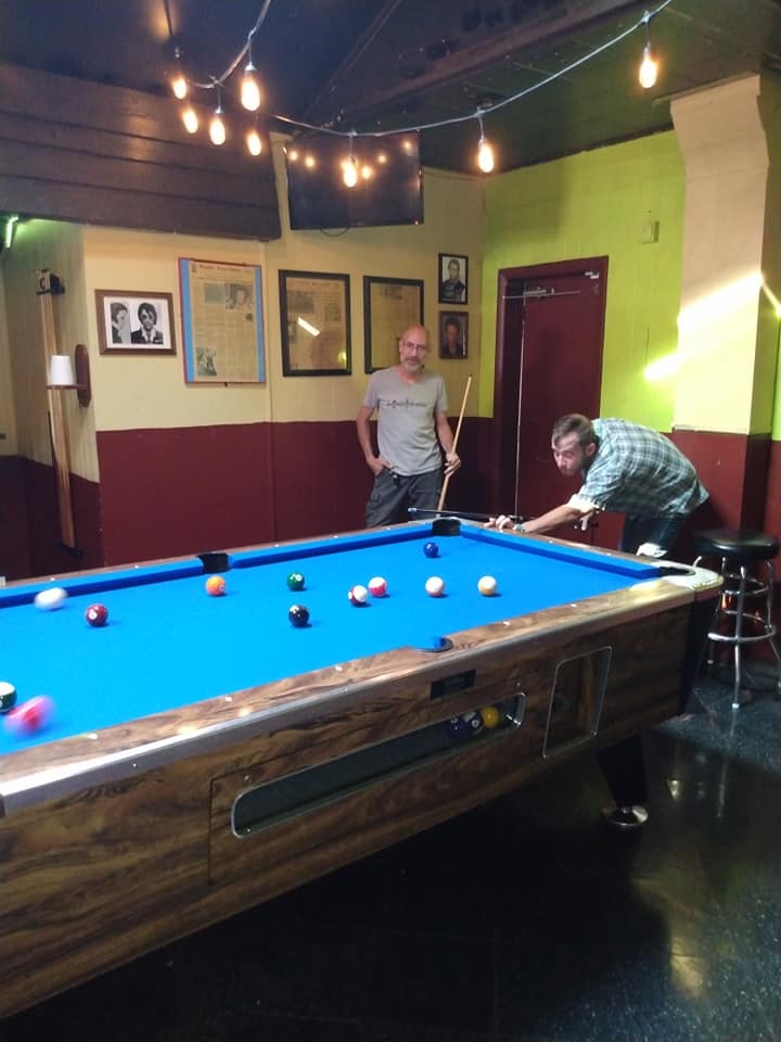 Casey's weekly pool tournament every Sunday at 4pm
