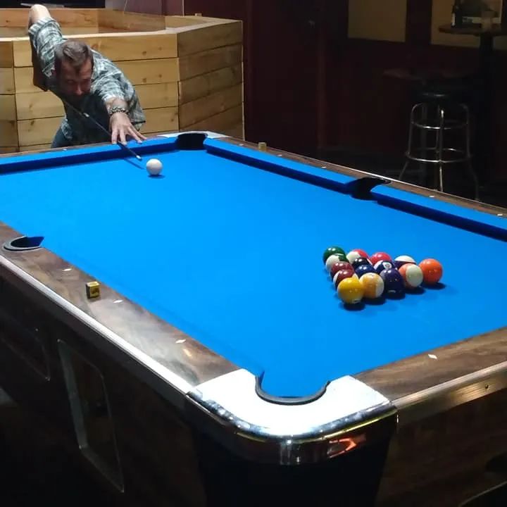 Casey's pool table