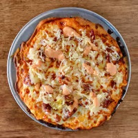Casey's Reuben is a  specialty pizza at Casey's in West Toledo