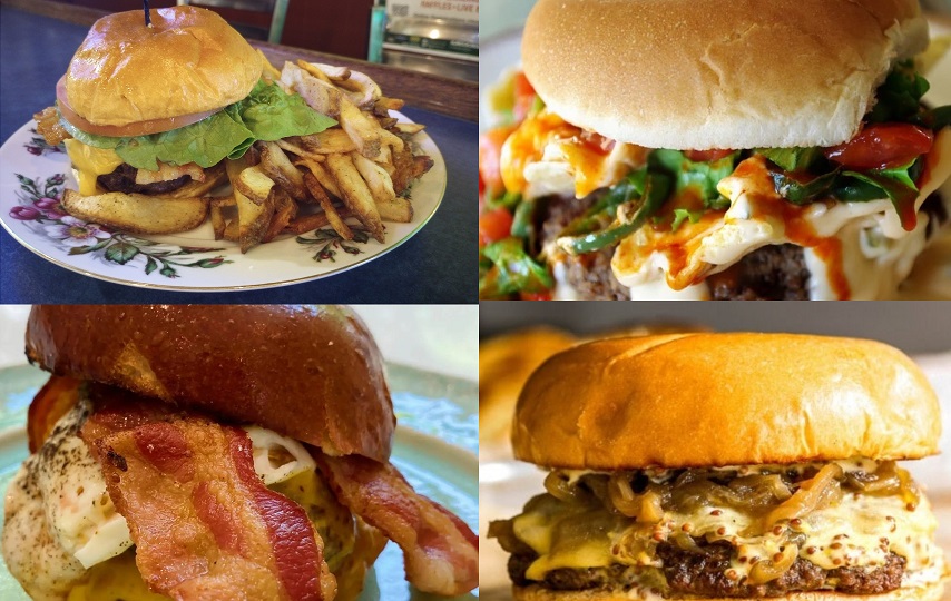 Casey’s specialty burgers served with house fries in West Toledo
